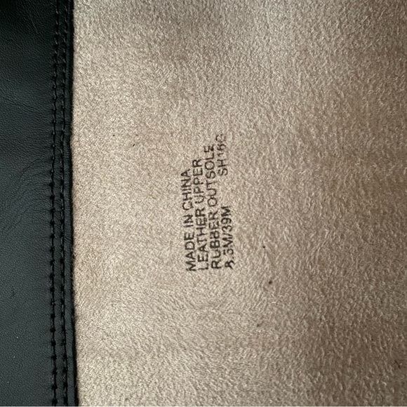 Michael Kors leather riding boots.  Sz 8.5 - Picture 6 of 9